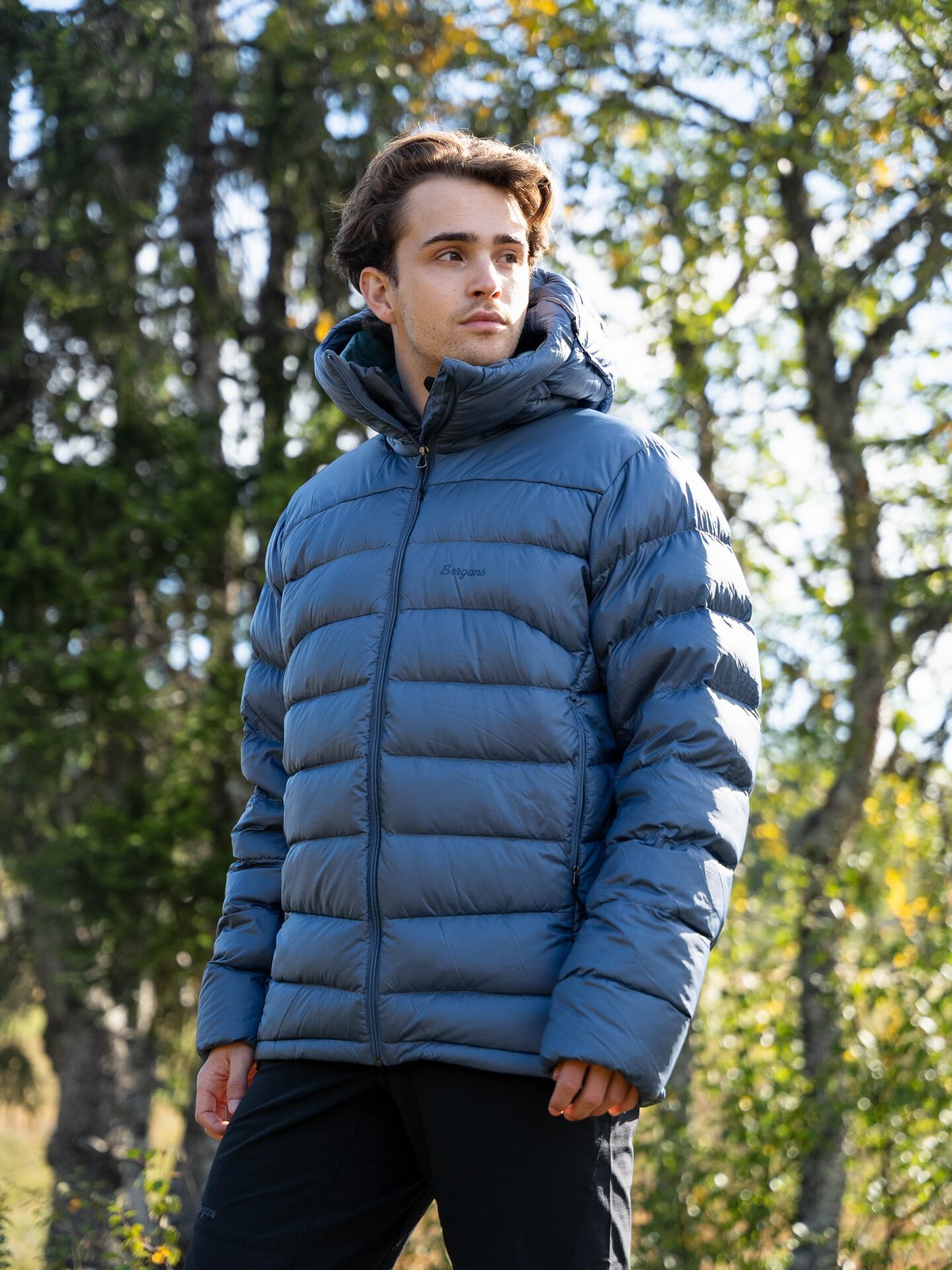 Bergans Vaagaa Allround Down Jacket Men Granite Blue