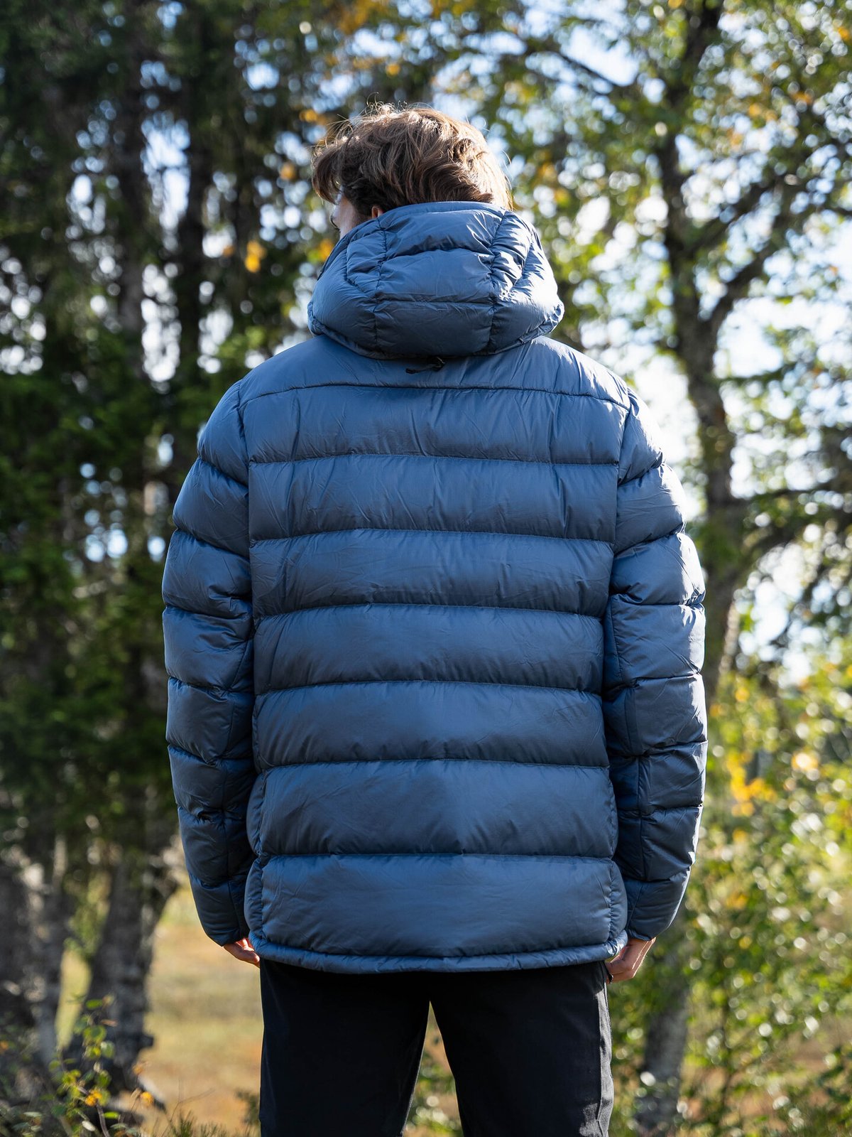 Bergans Vaagaa Allround Down Jacket Men Granite Blue