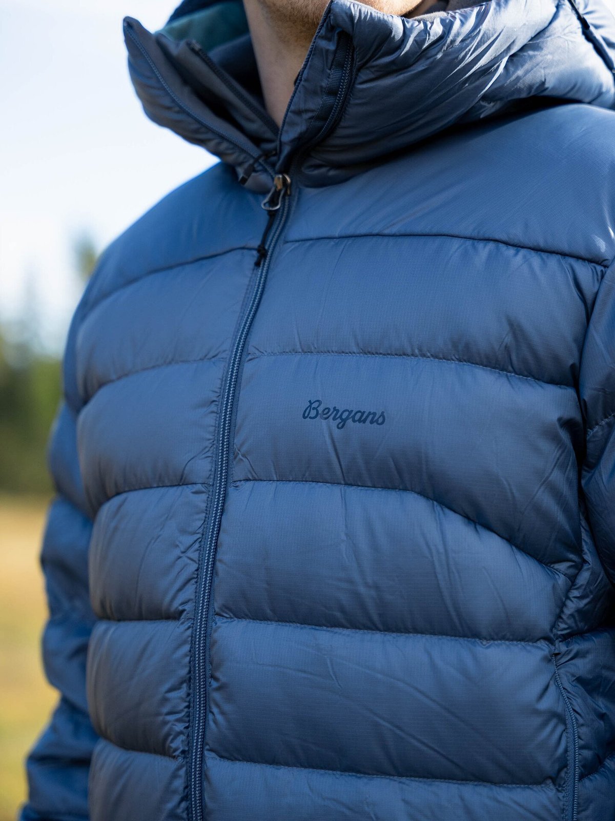 Bergans Vaagaa Allround Down Jacket Men Granite Blue