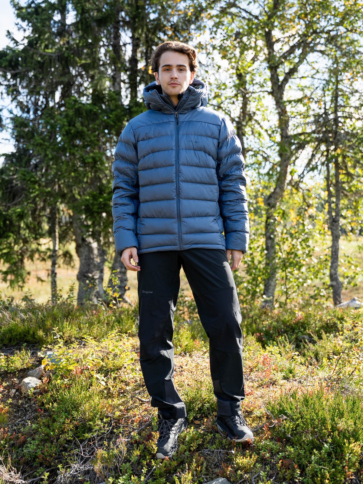 Bergans Vaagaa Allround Down Jacket Men Granite Blue