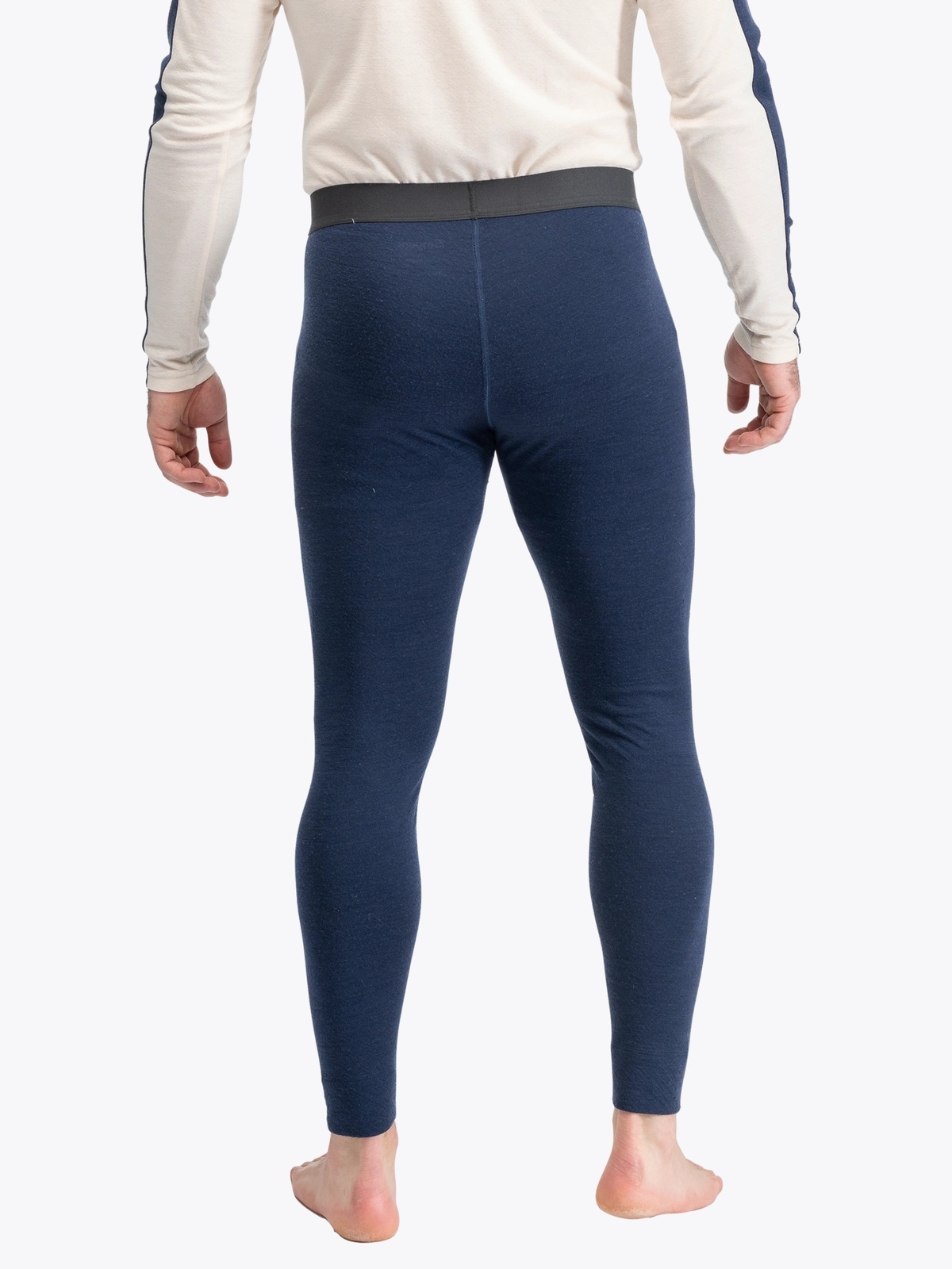 Bergans Inner:Dual Merino Tights Men Navy Blue