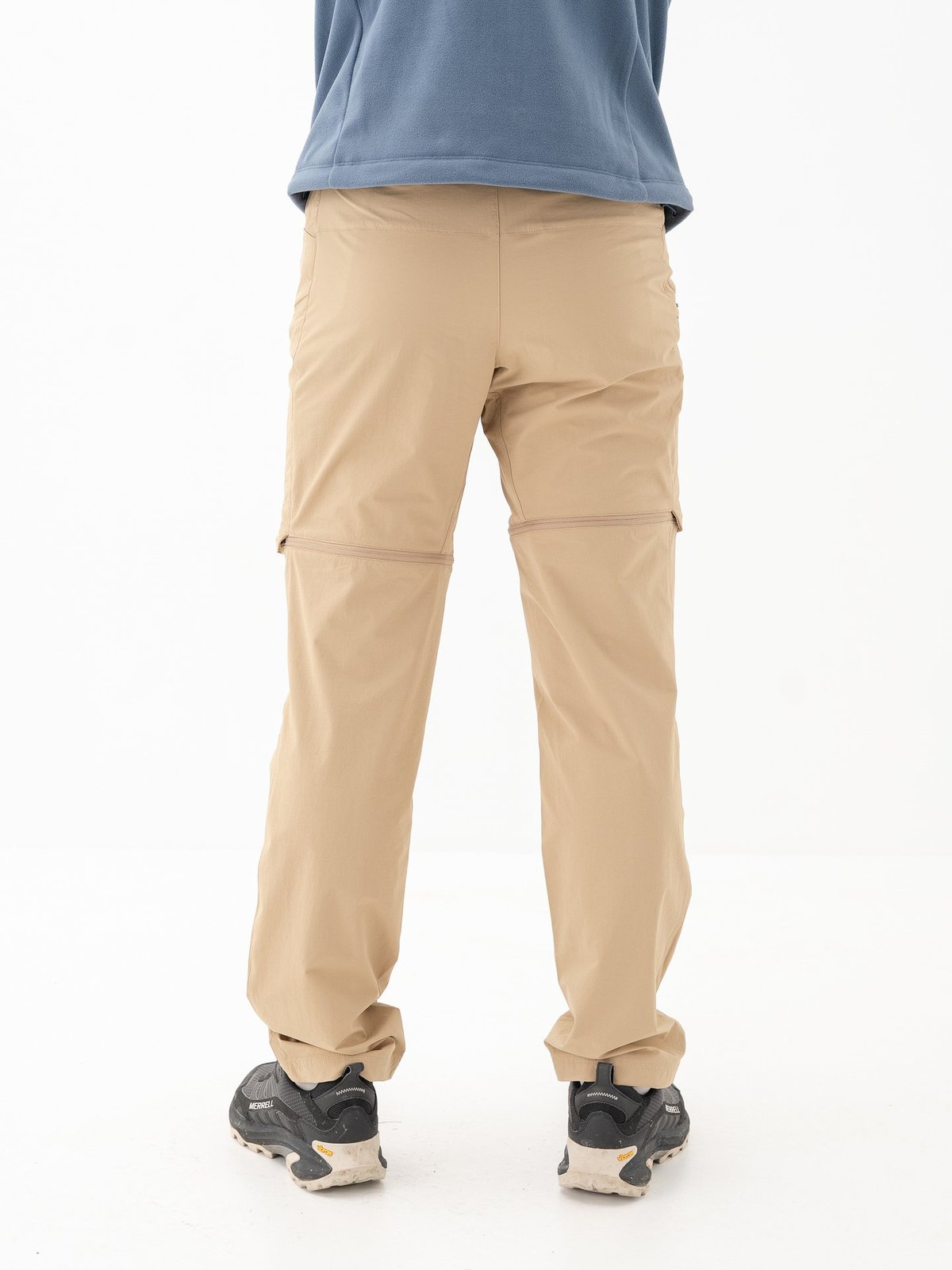 Bergans Convertible Zip-Off Softshell Pants Men Warm Sand