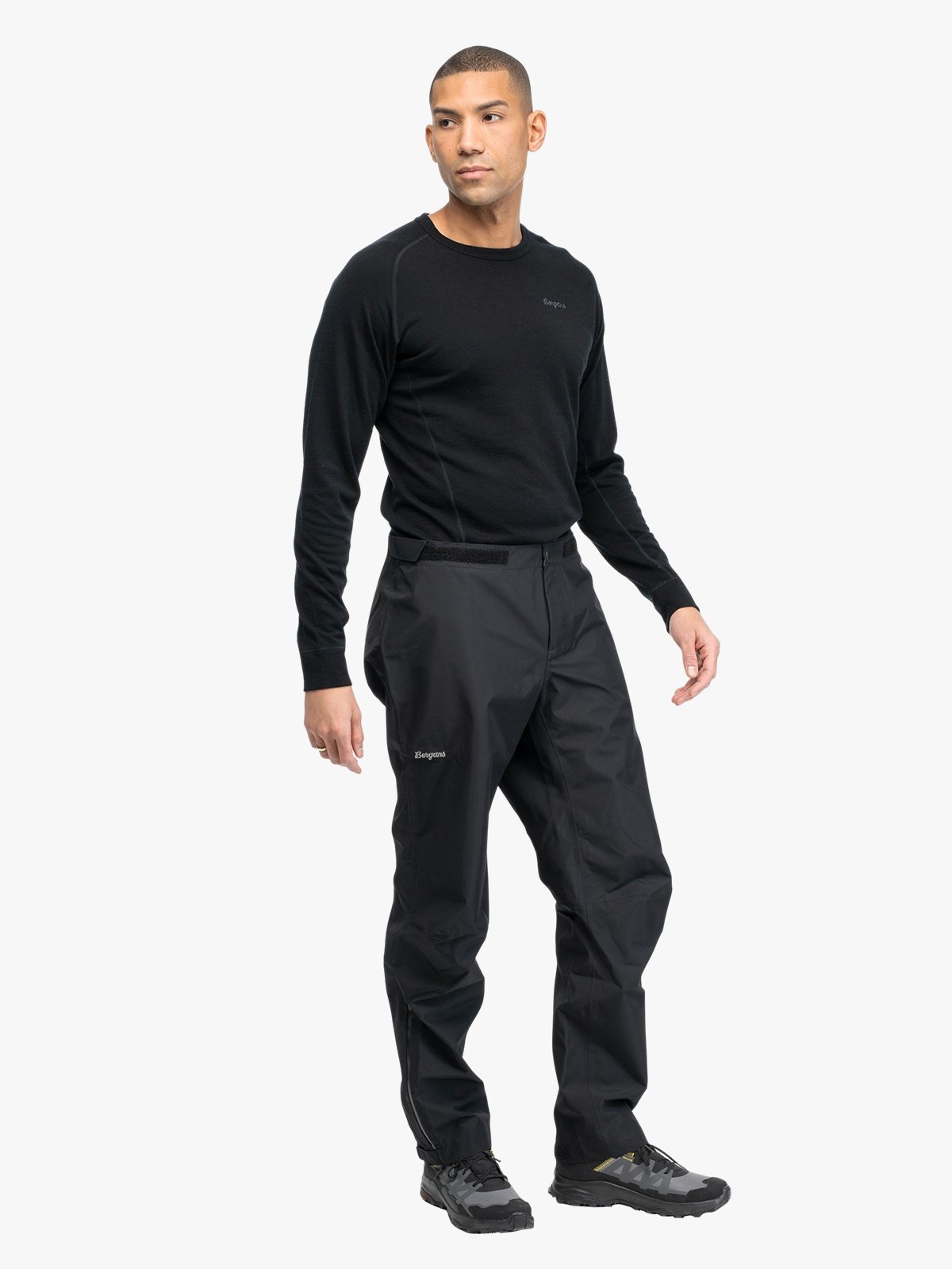 Bergans Essentials 2.5L Shell Pants Men Black