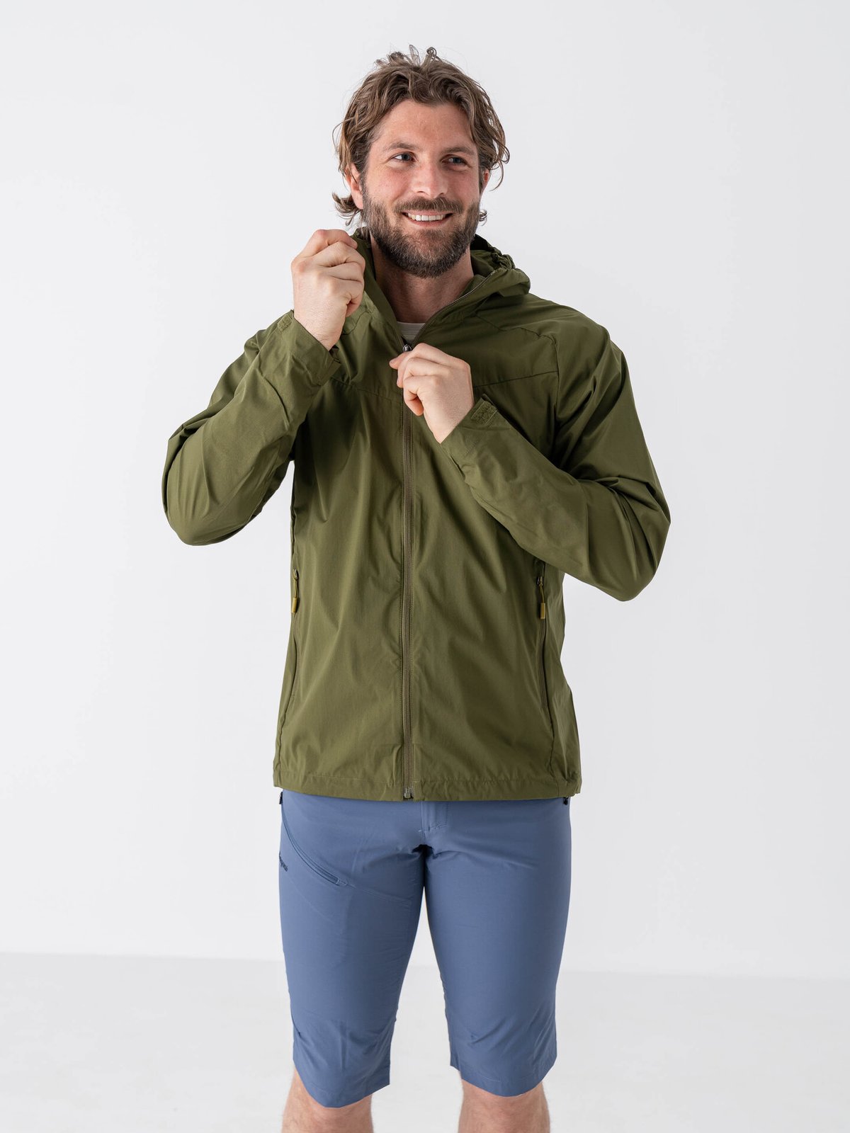Bergans Microlight Jacket Men Dark Olive Green