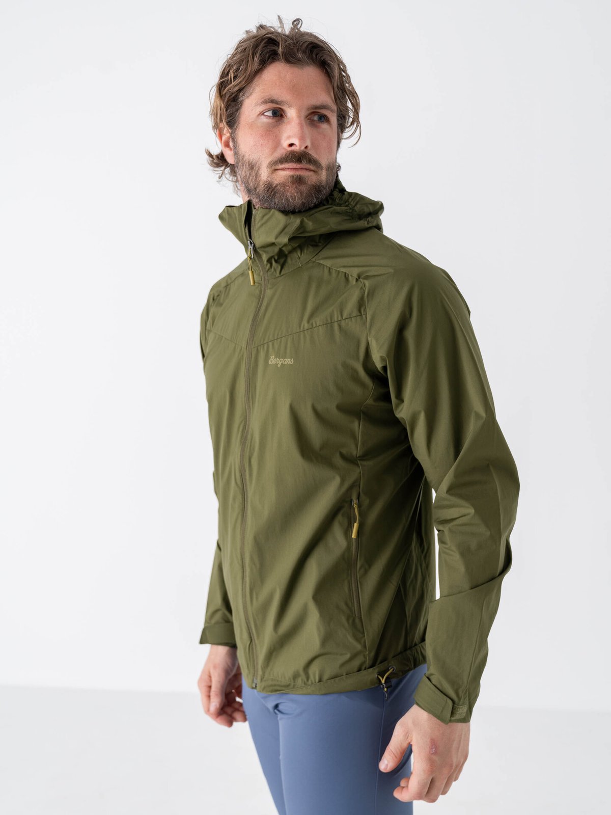 Bergans Microlight Jacket Men Dark Olive Green