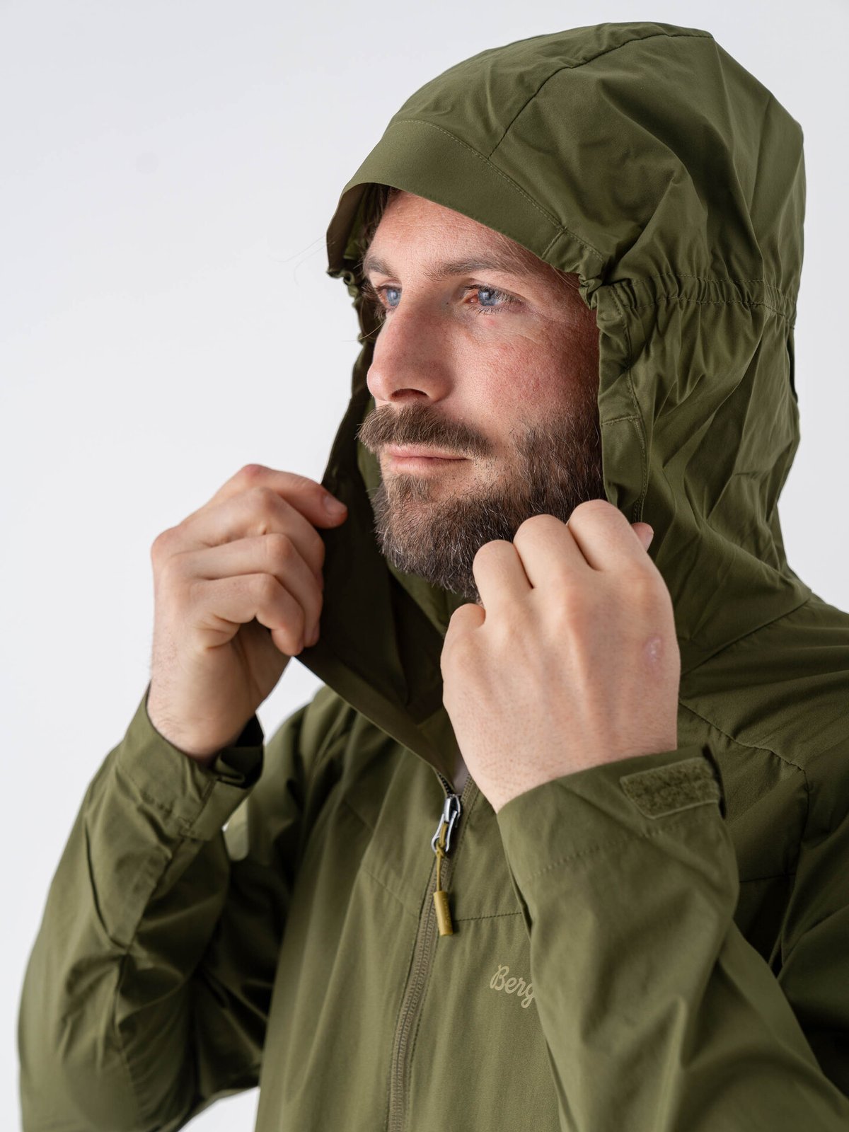 Bergans Microlight Jacket Men Dark Olive Green