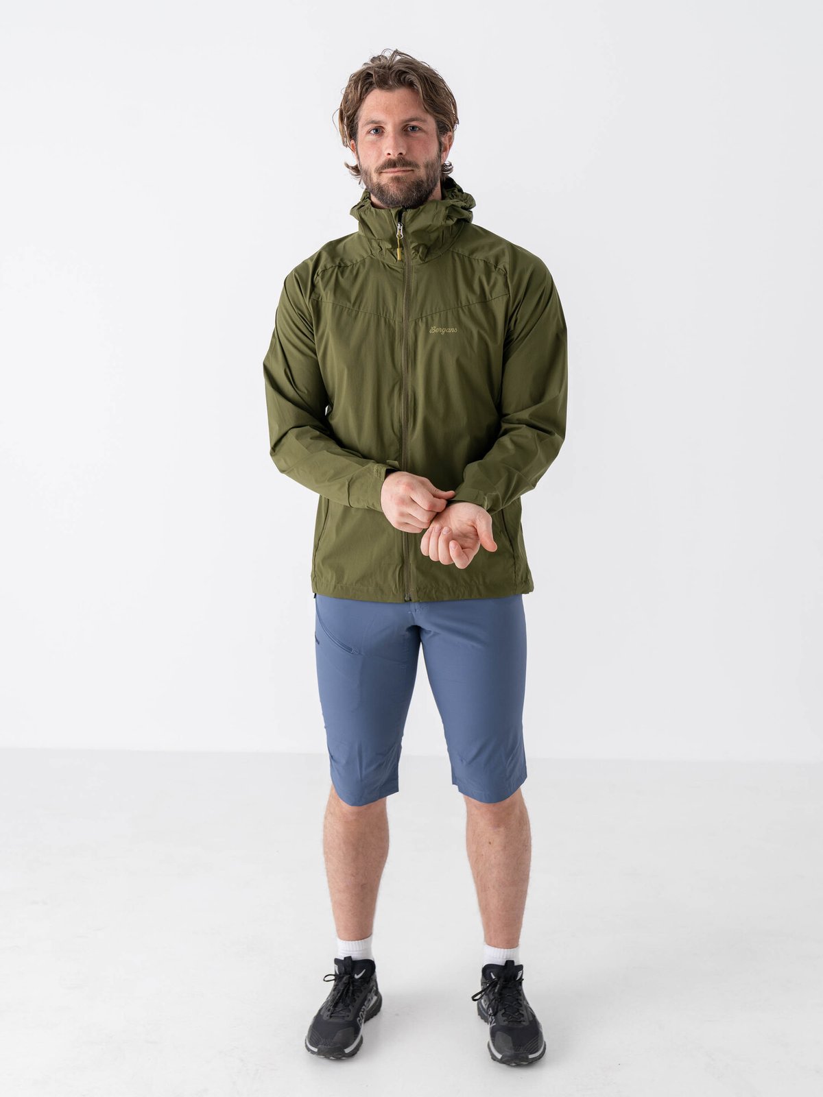 Bergans Microlight Jacket Men Dark Olive Green