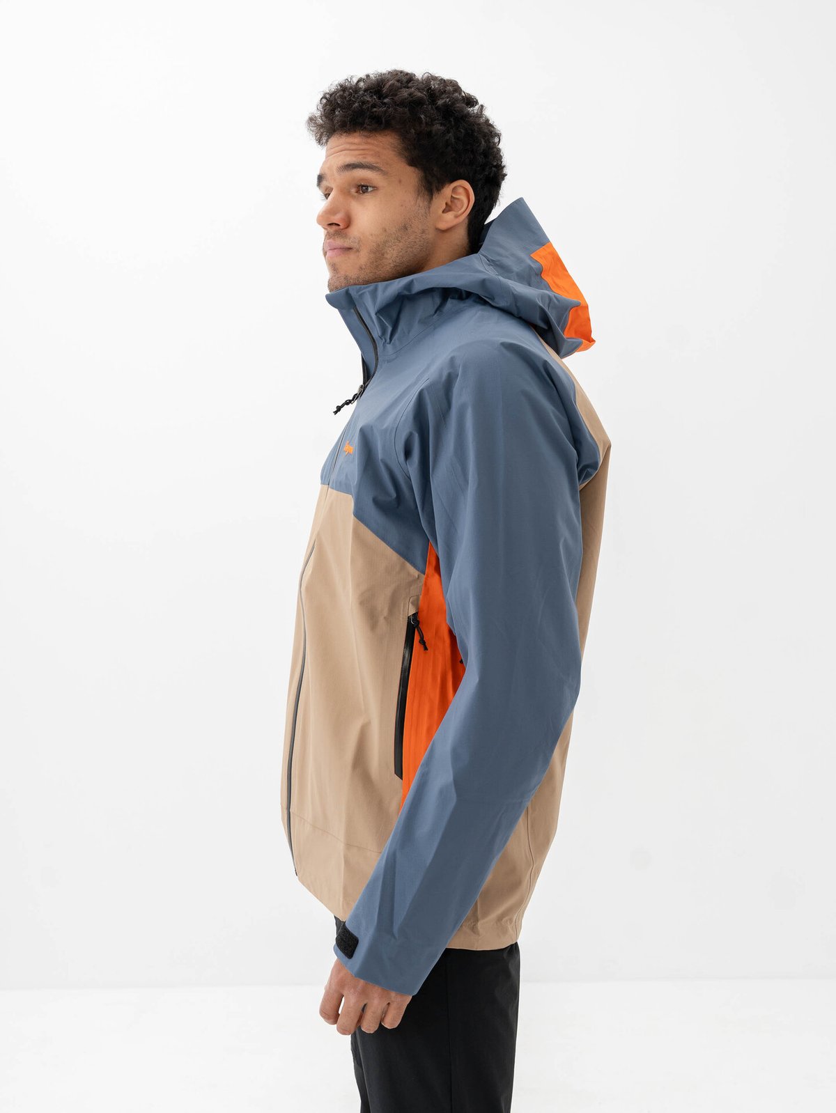 Bergans Vaagaa 3L Shell Jacket Men Granite Blue / Warm Sand