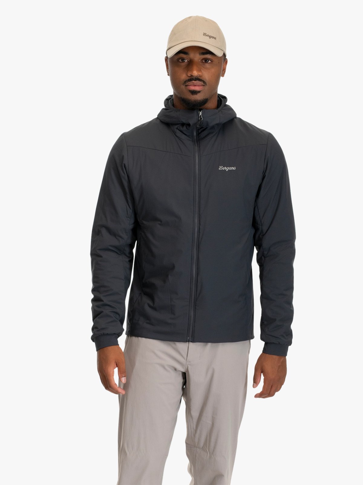 Bergans Holo Hood Jacket Man Dark Shadow Grey