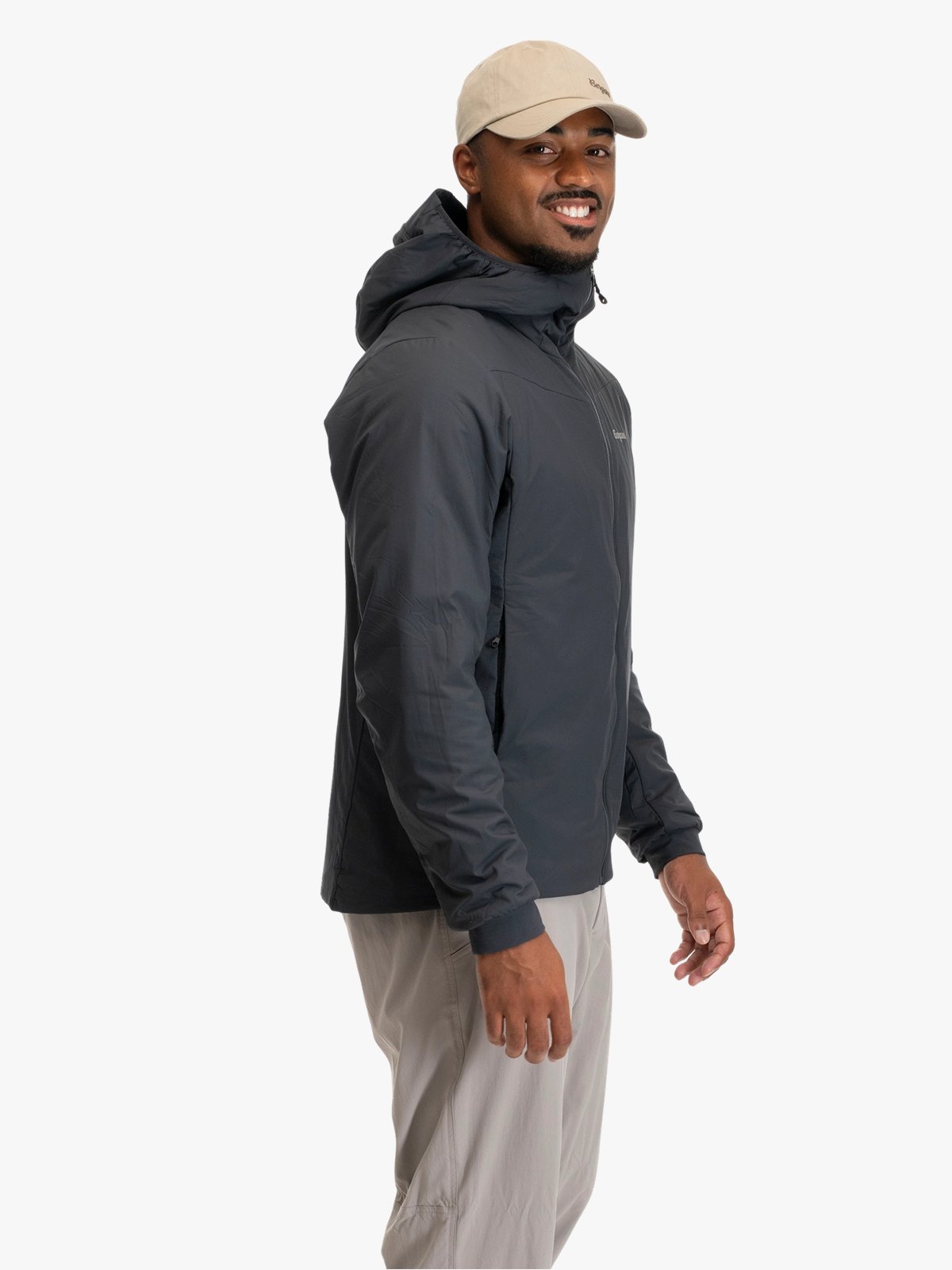 Bergans Holo Hood Jacket Man Dark Shadow Grey