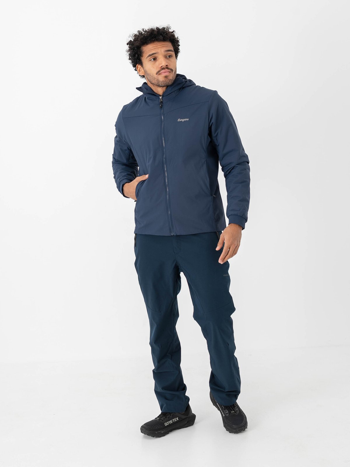 Bergans Holo Hood Jacket Man Navy Blue