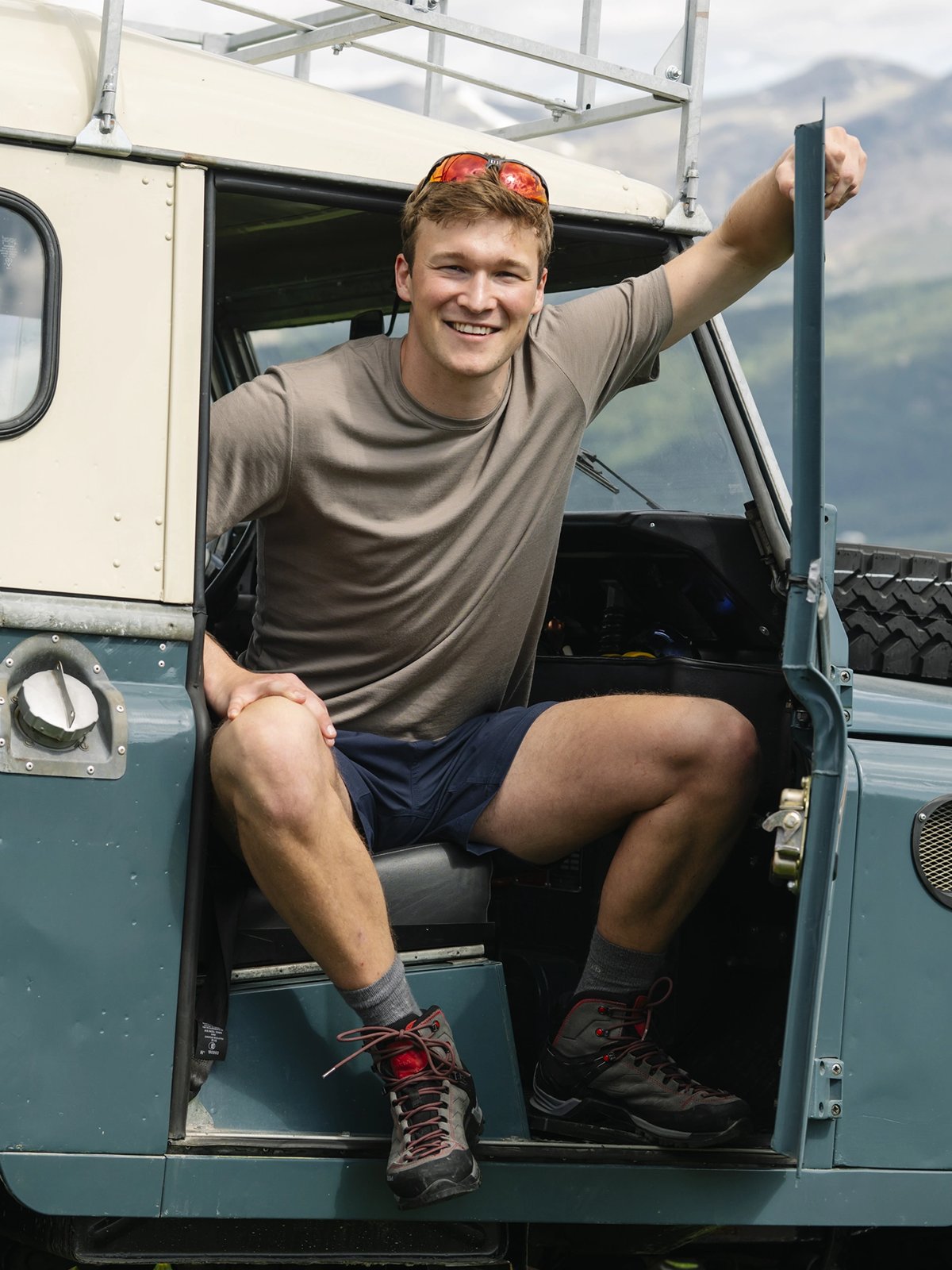 Bergans Merino Light Tee Men Rock Taupe