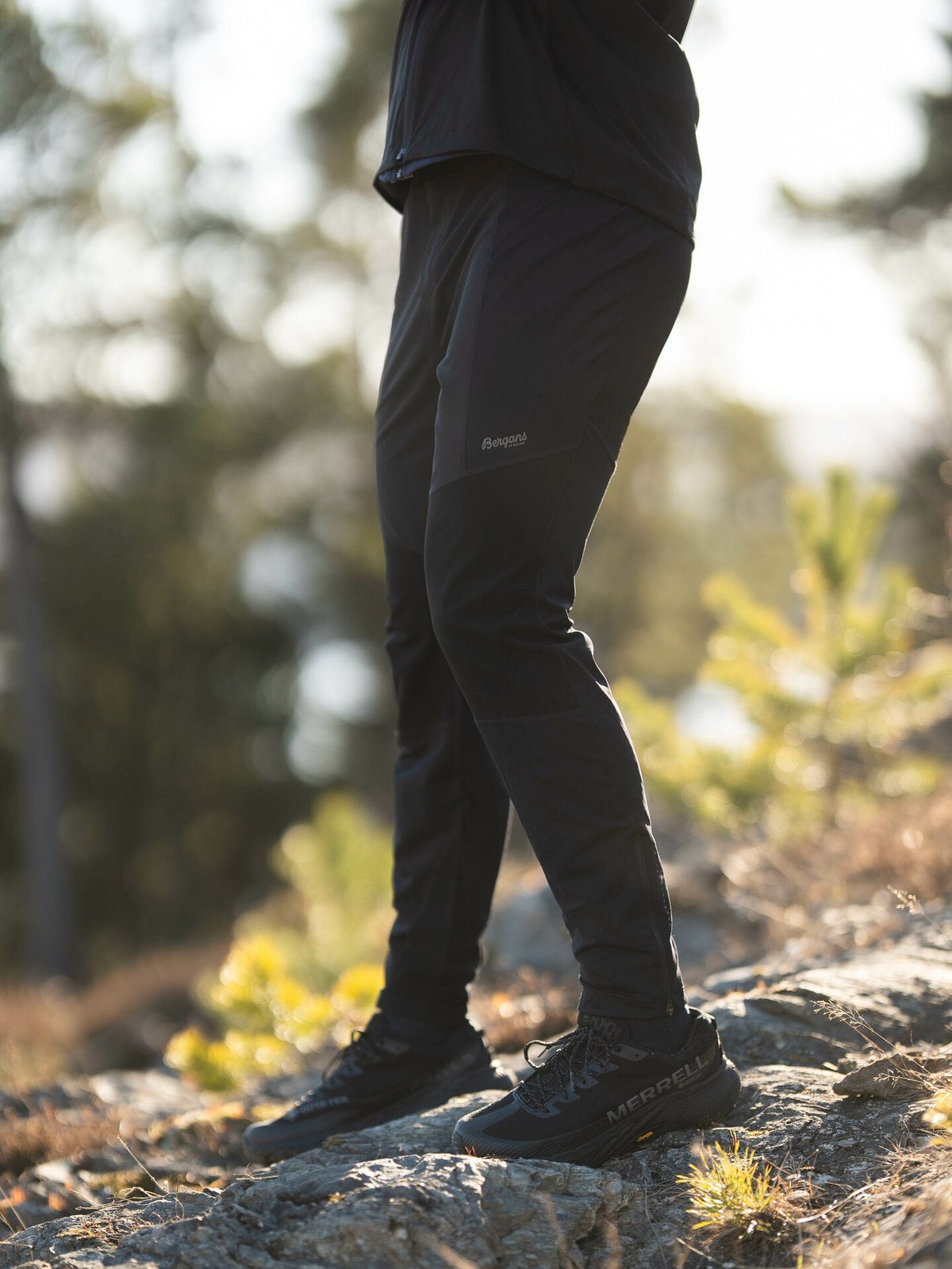 Bergans Fløyen Outdoor Tights Men Black