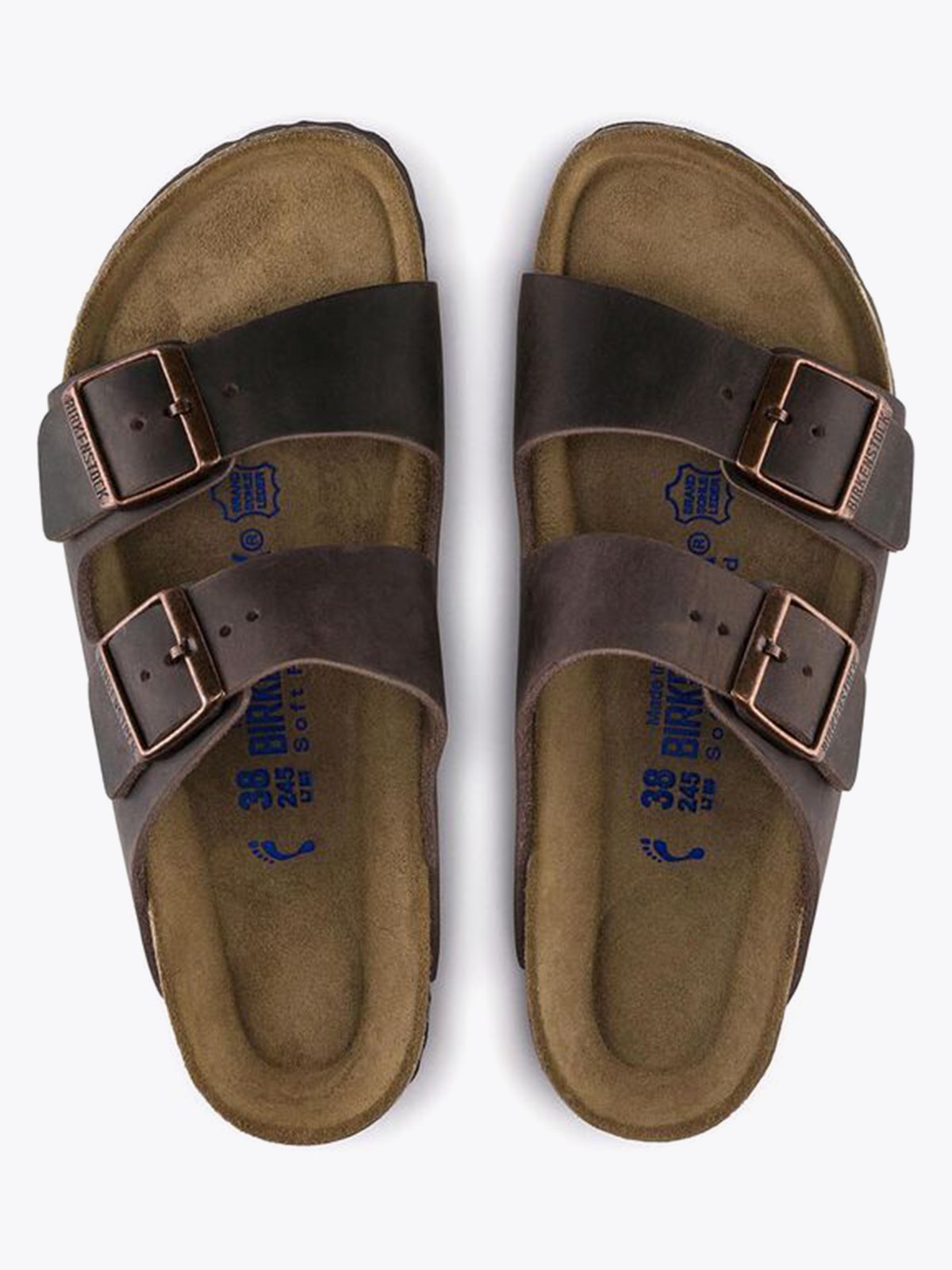 Birkenstock Arizona Soft Foot Bed Oiled Leather Habana