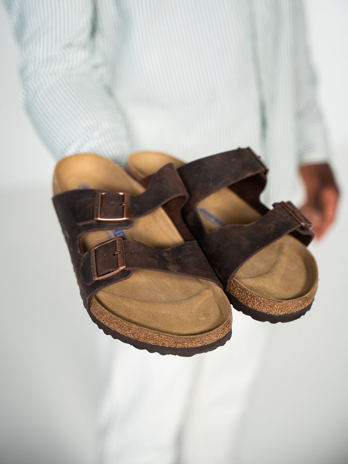 Birkenstock Arizona Soft Foot Bed Oiled Leather Habana