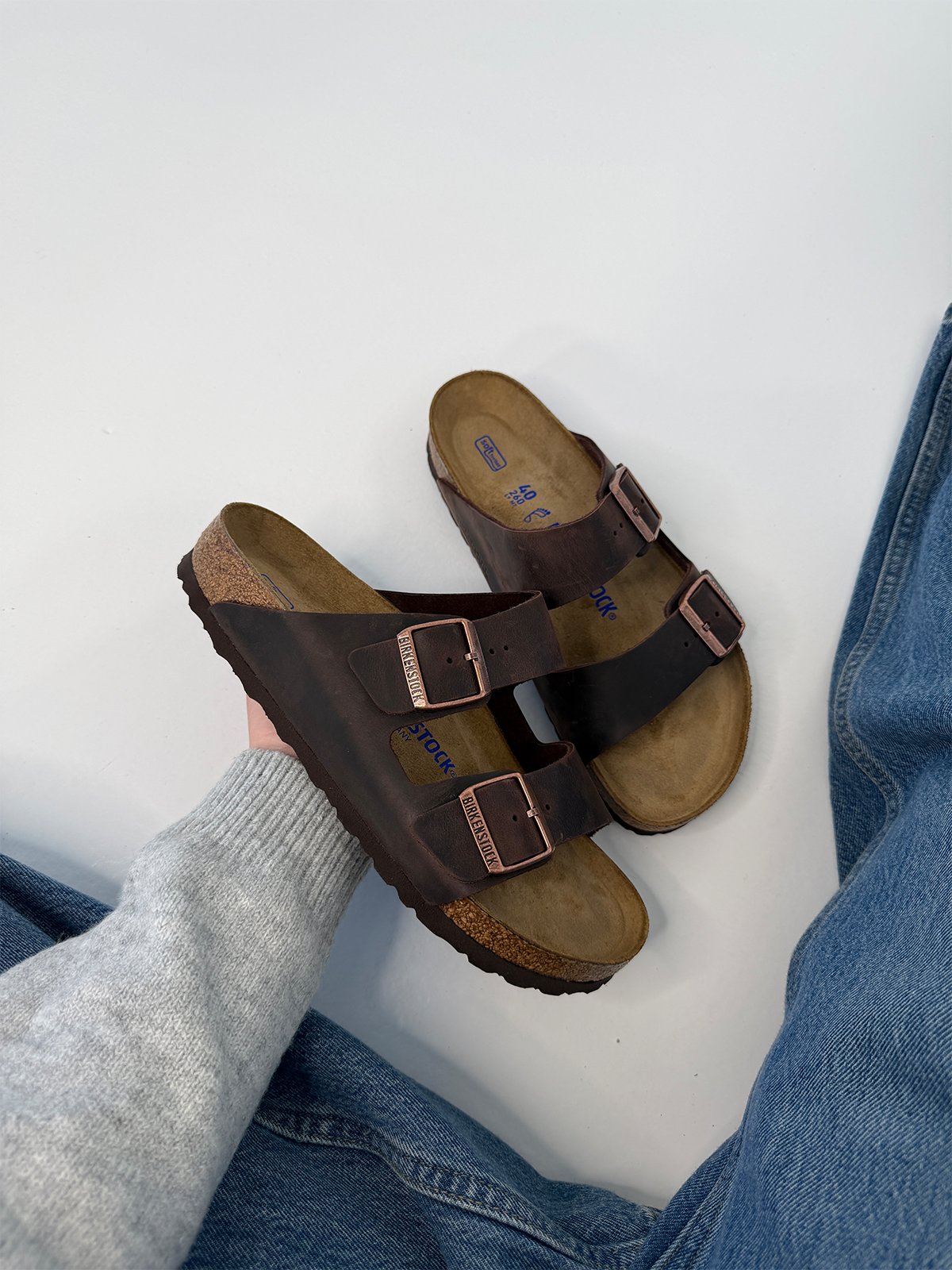 Birkenstock Arizona Soft Foot Bed Oiled Leather Habana