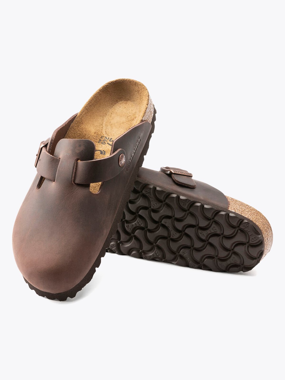 Birkenstock Boston Oiled Leather Habana
