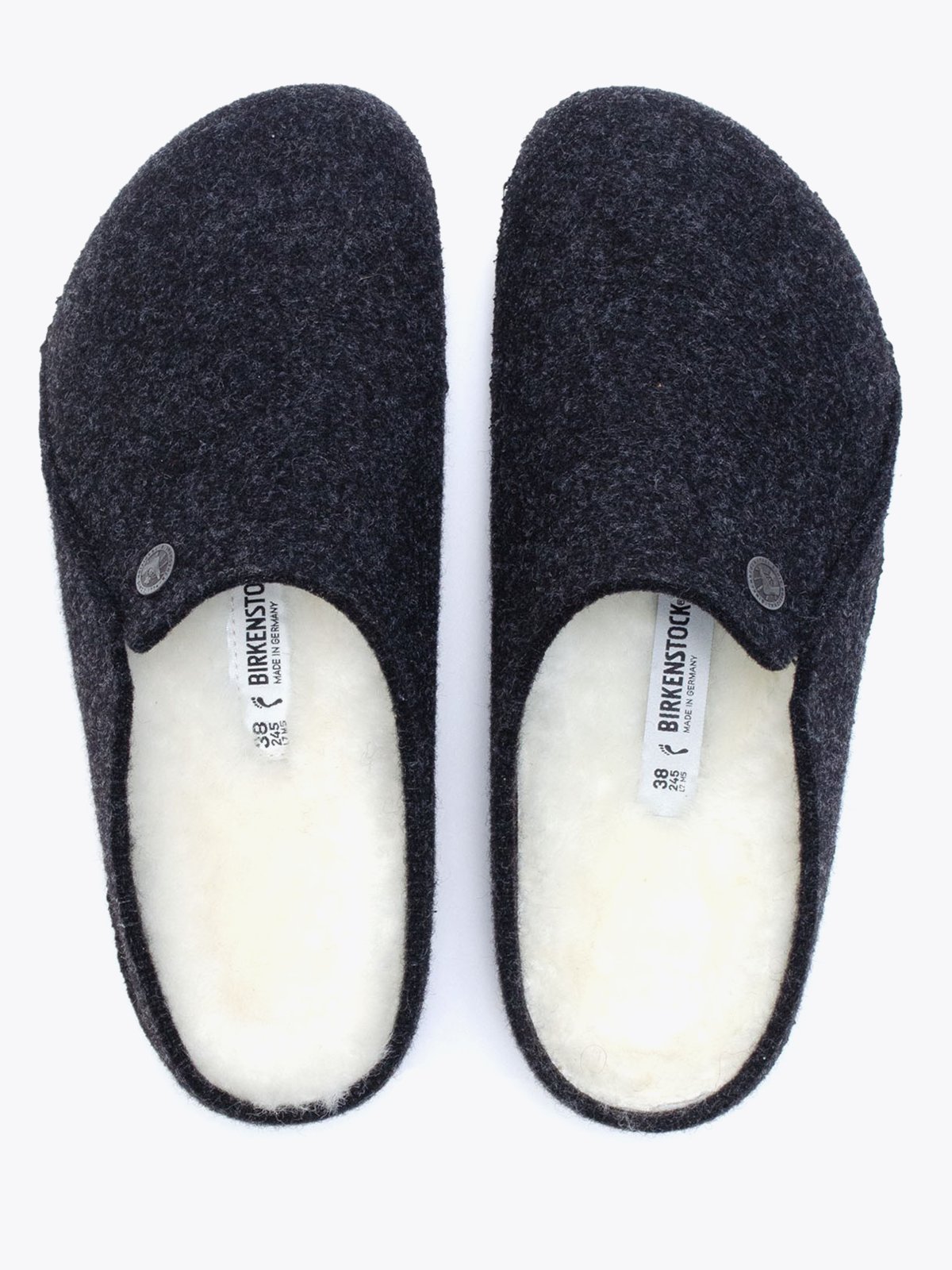 Birkenstock Zermatt Shearling Anthracite