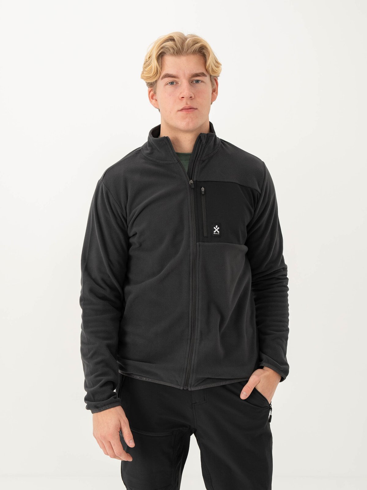 Bula Fleece Jacket Dark Grey