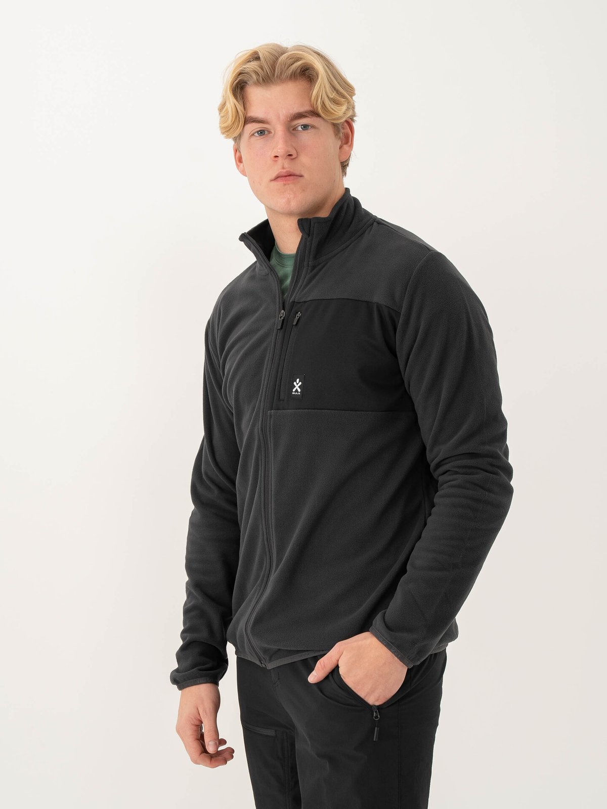 Bula Fleece Jacket Dark Grey