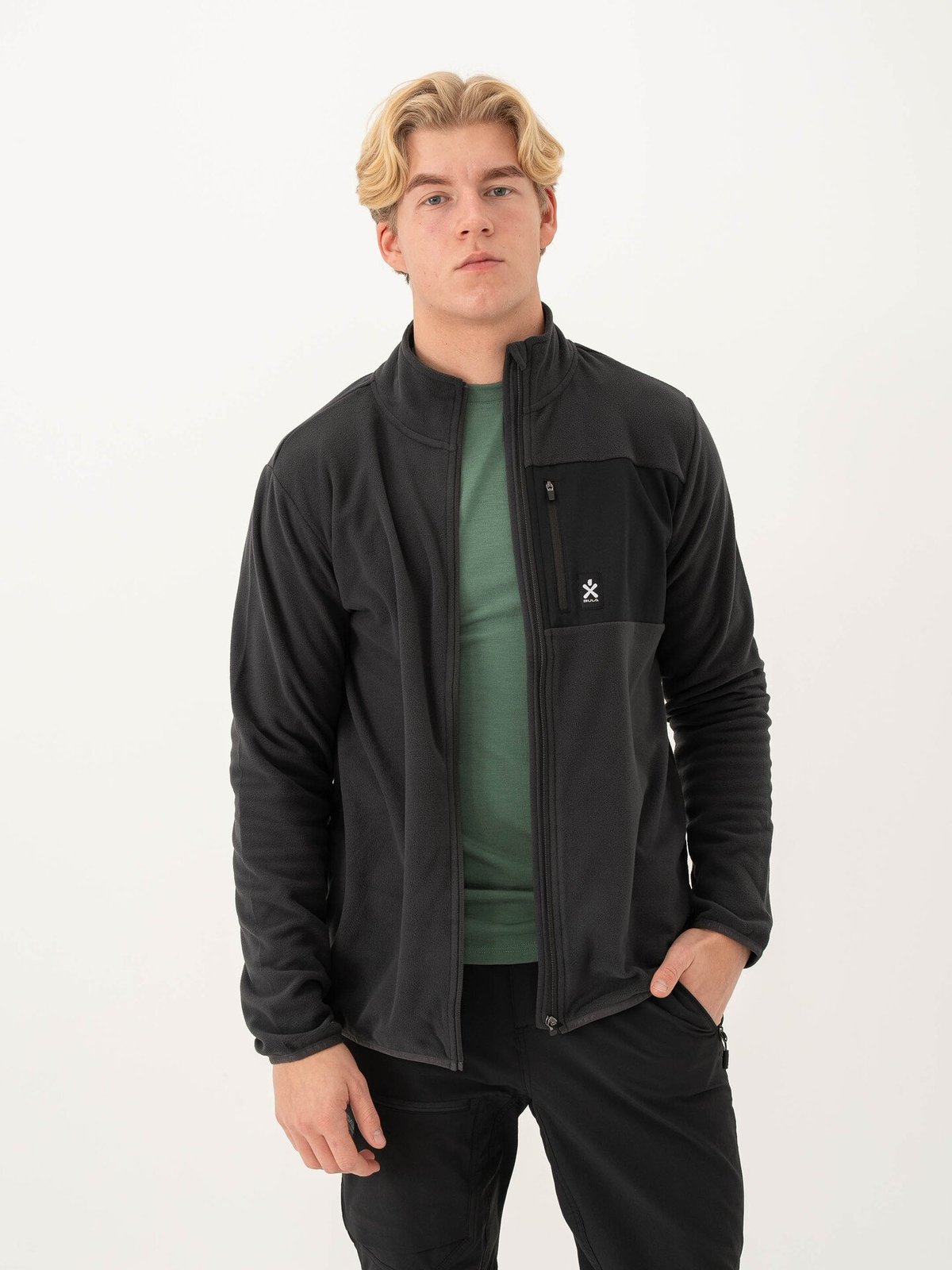 Bula Fleece Jacket Dark Grey