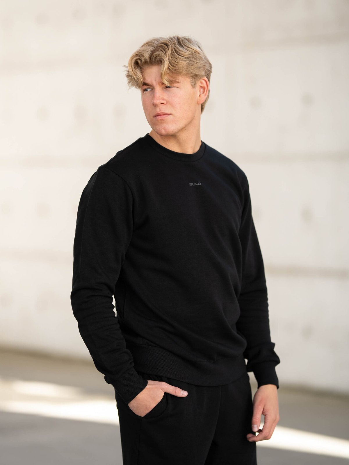 Bula Frame Logo Crew Black