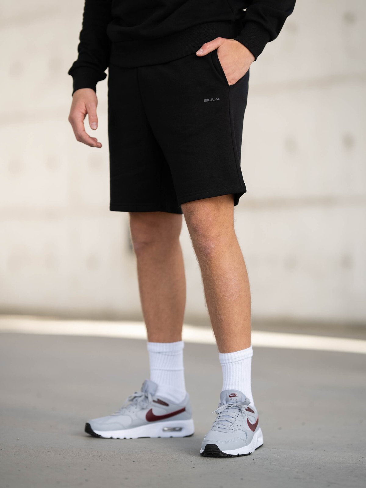 Bula Frame Logo Shorts Black