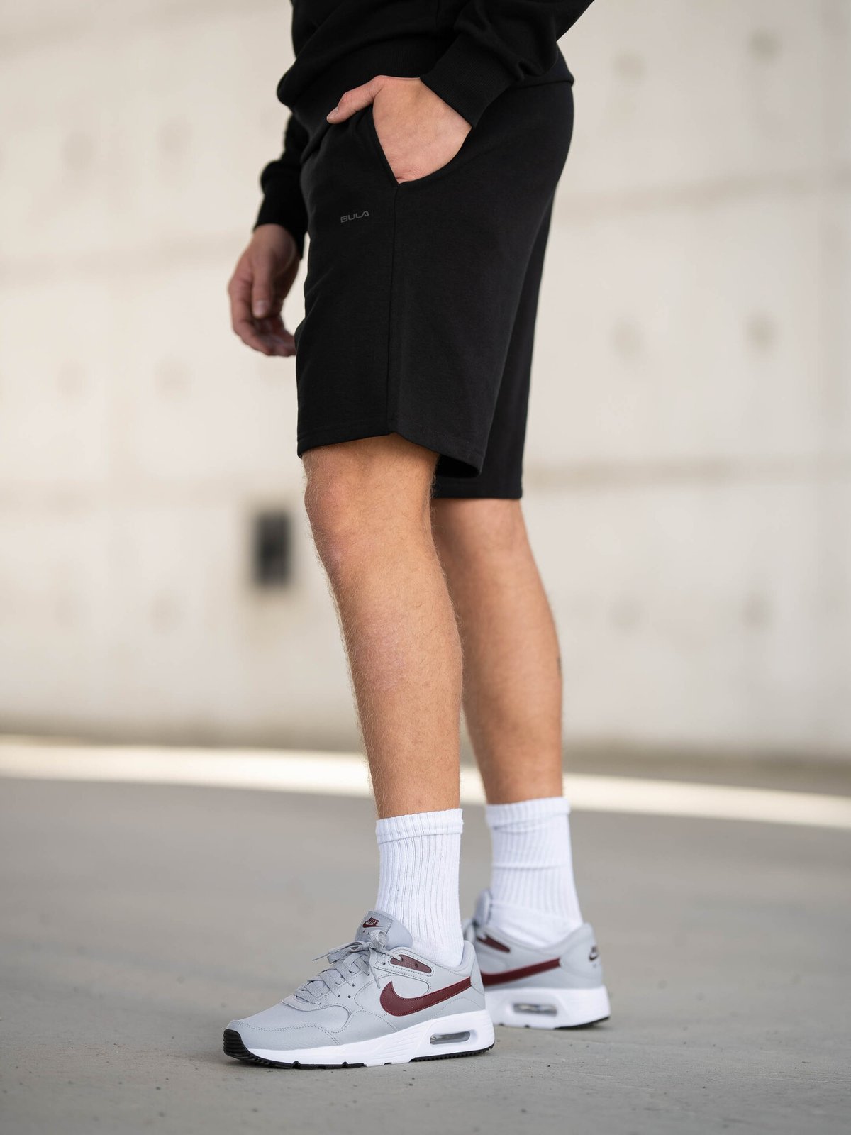 Bula Frame Logo Shorts Black