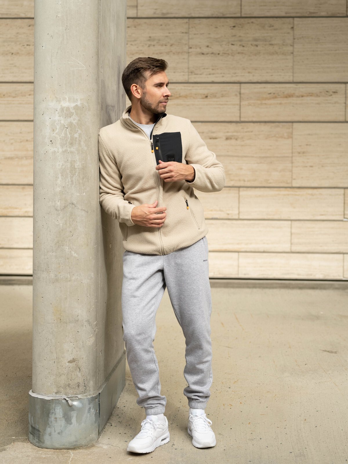 Bula BaseCamp Fleece Jacket 2.0 Chalk