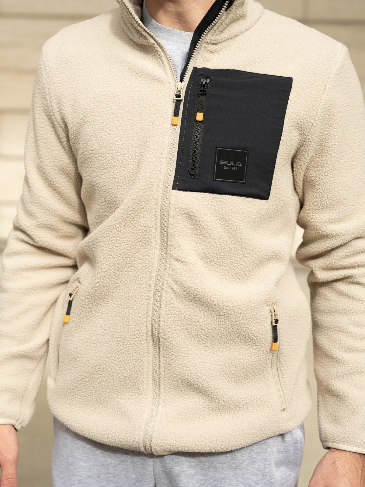 Bula BaseCamp Fleece Jacket 2.0 Chalk