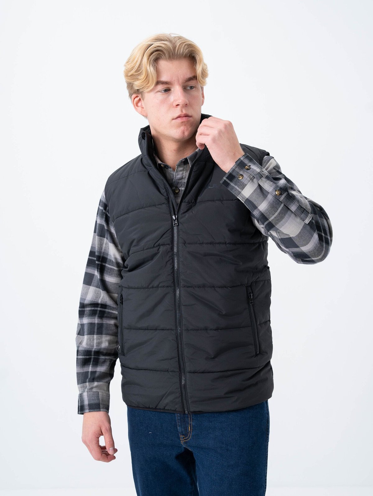 Bula Puffer Vest Black