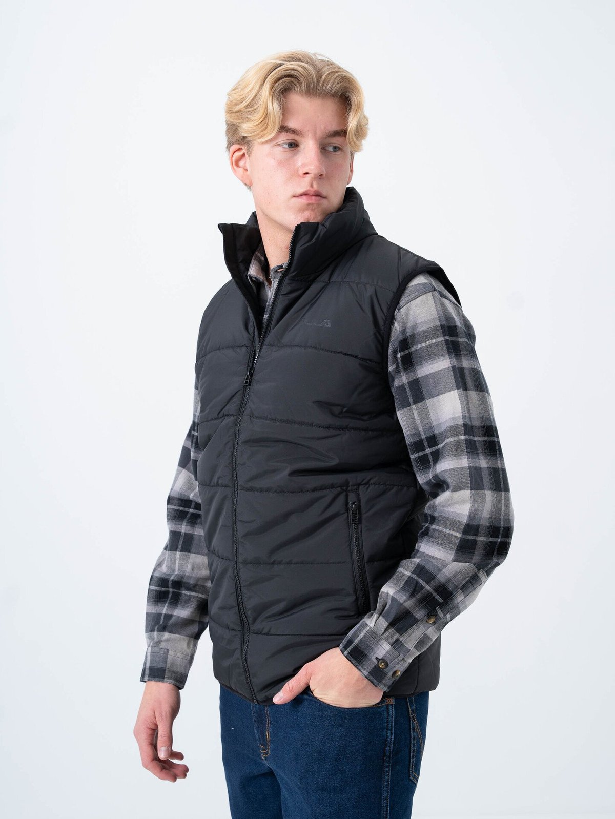 Bula Puffer Vest Black