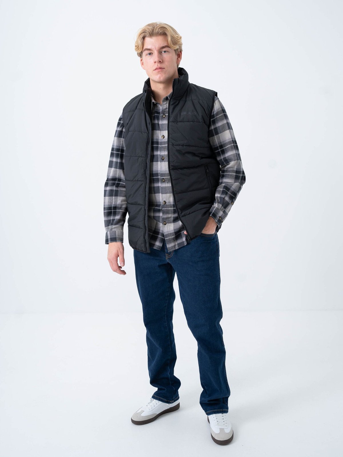 Bula Puffer Vest Black