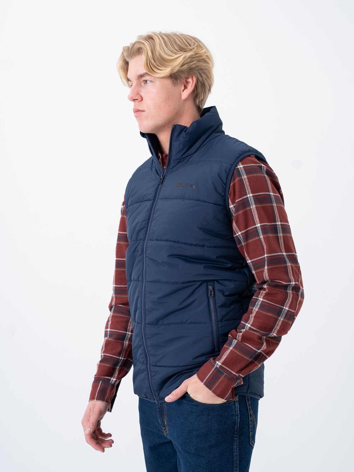 Bula Puffer Vest Navy