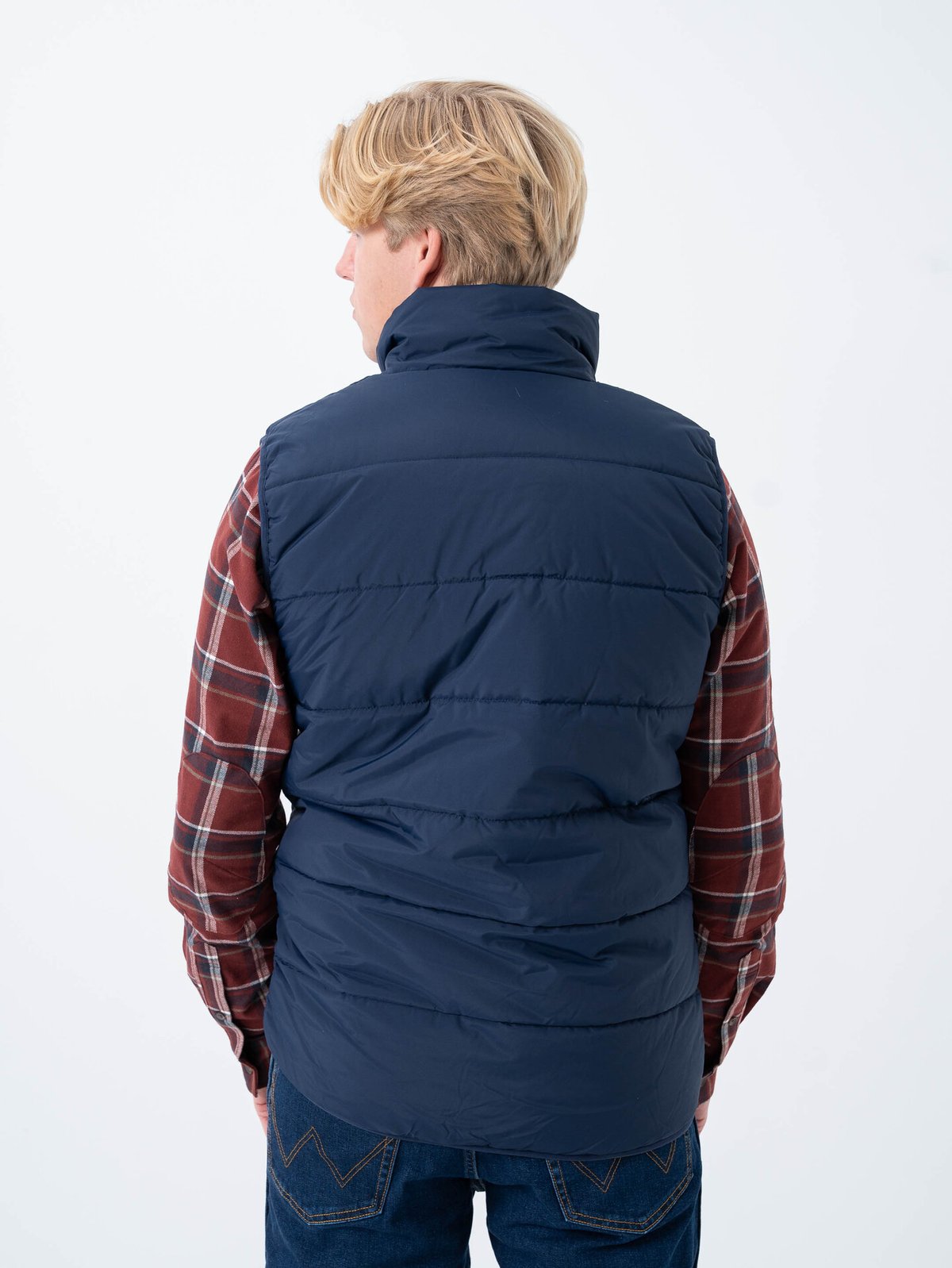 Bula Puffer Vest Navy