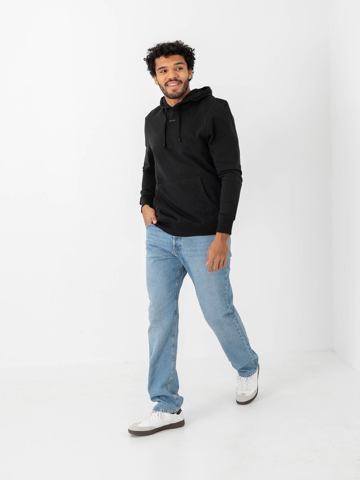 Bula Frame Logo Hoodie Black