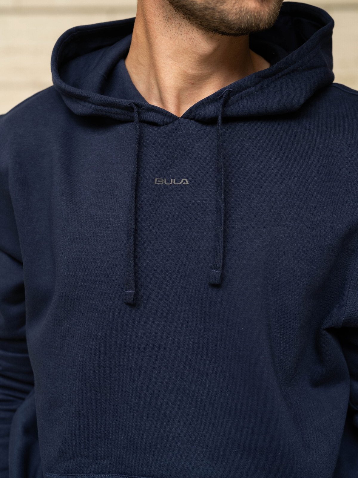 Bula Frame Logo Hoodie Navy