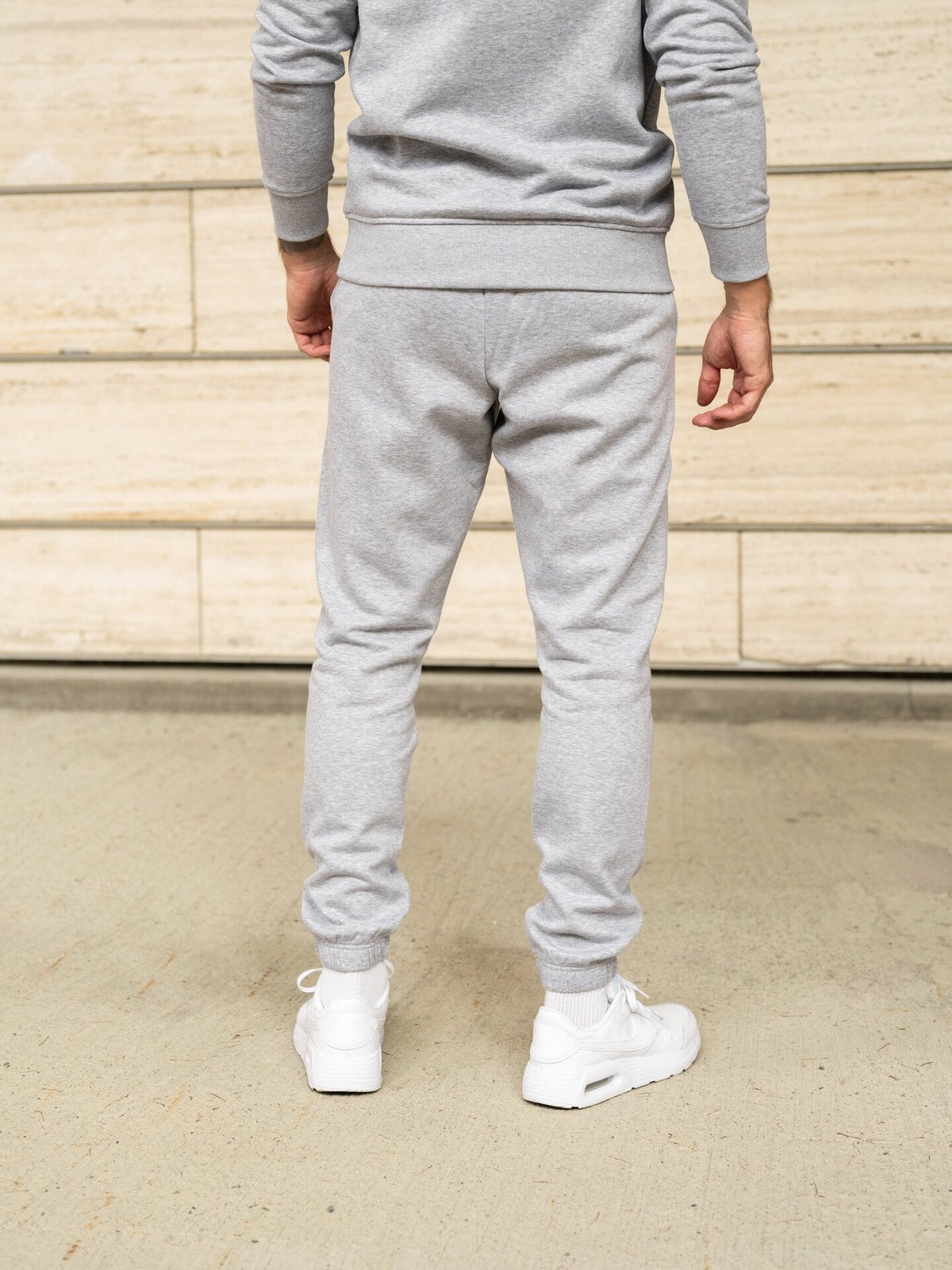 Bula Frame Logo Pants Grey Melange