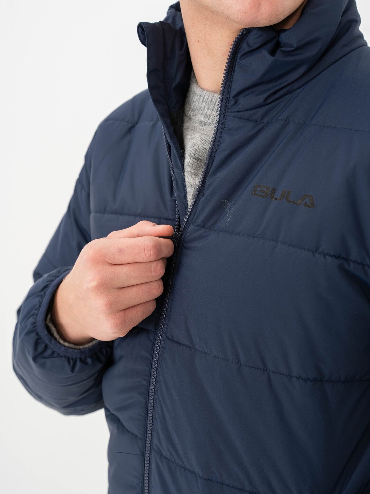 Bula Puffer Jacket Navy