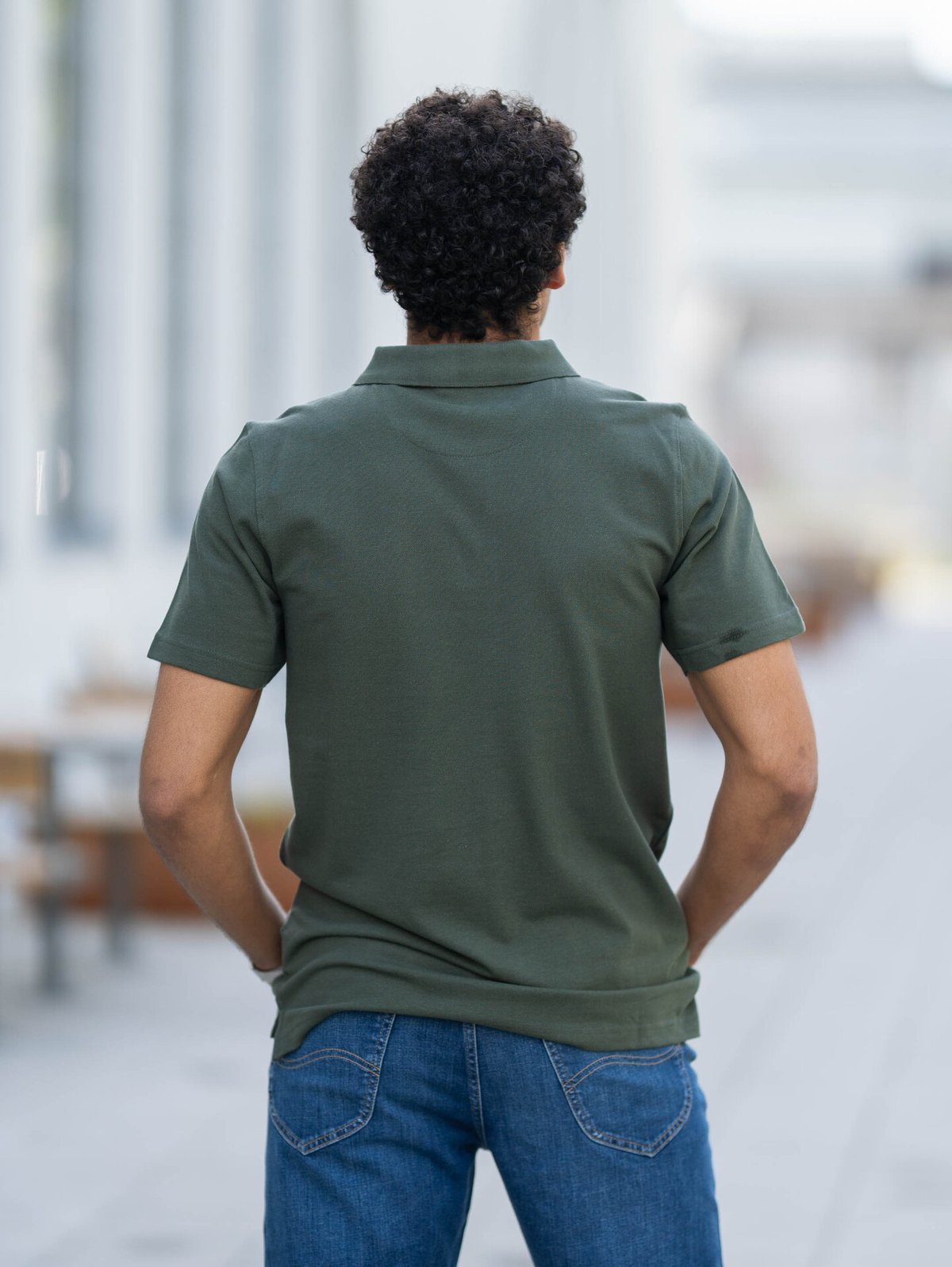 Bula Breeze Polo Shirt Dark Olive