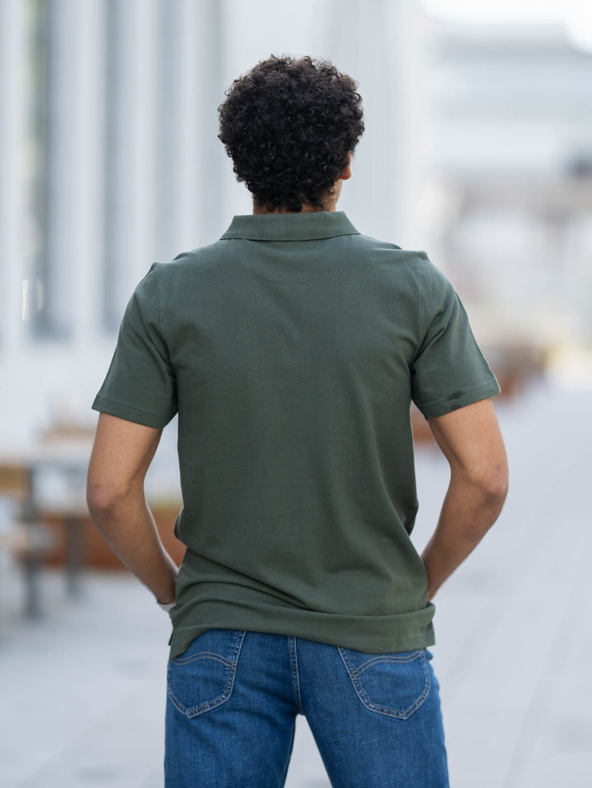 Bula Breeze Polo Shirt Dark Olive