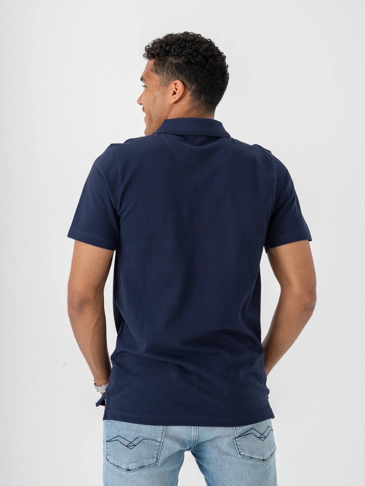 Bula Breeze Polo Shirt Navy