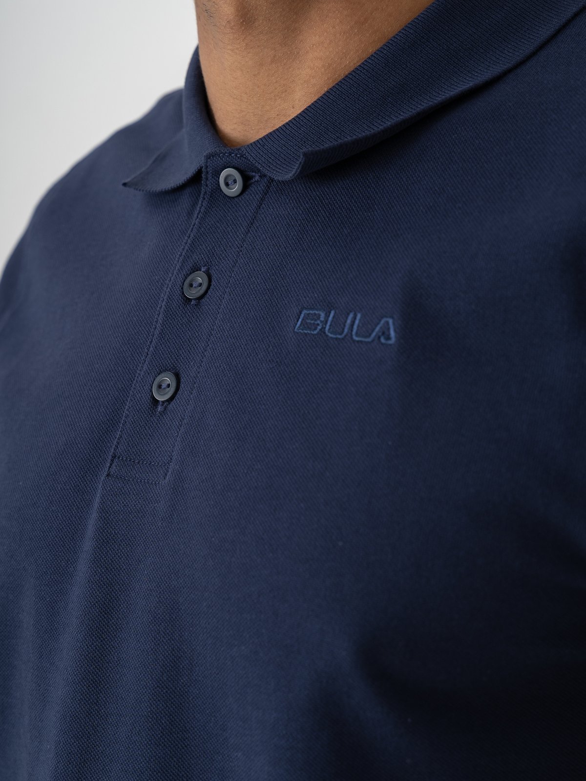 Bula Breeze Polo Shirt Navy