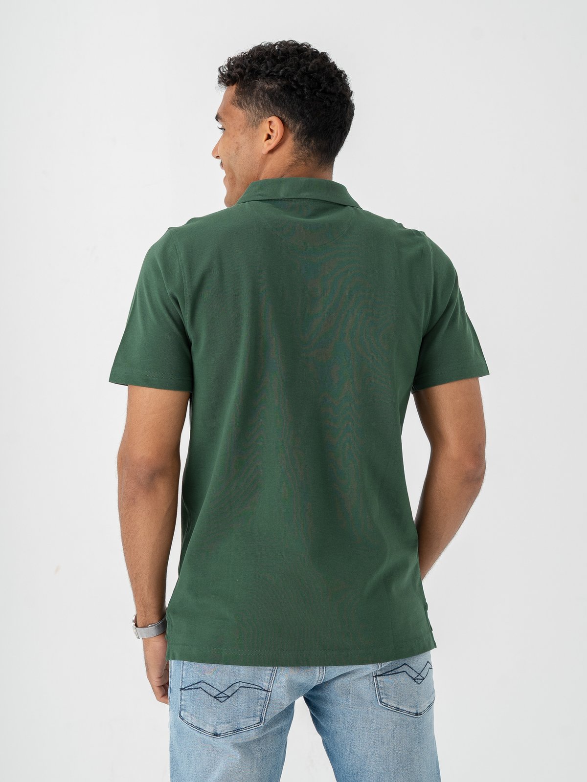 Bula Breeze Polo Shirt Pine