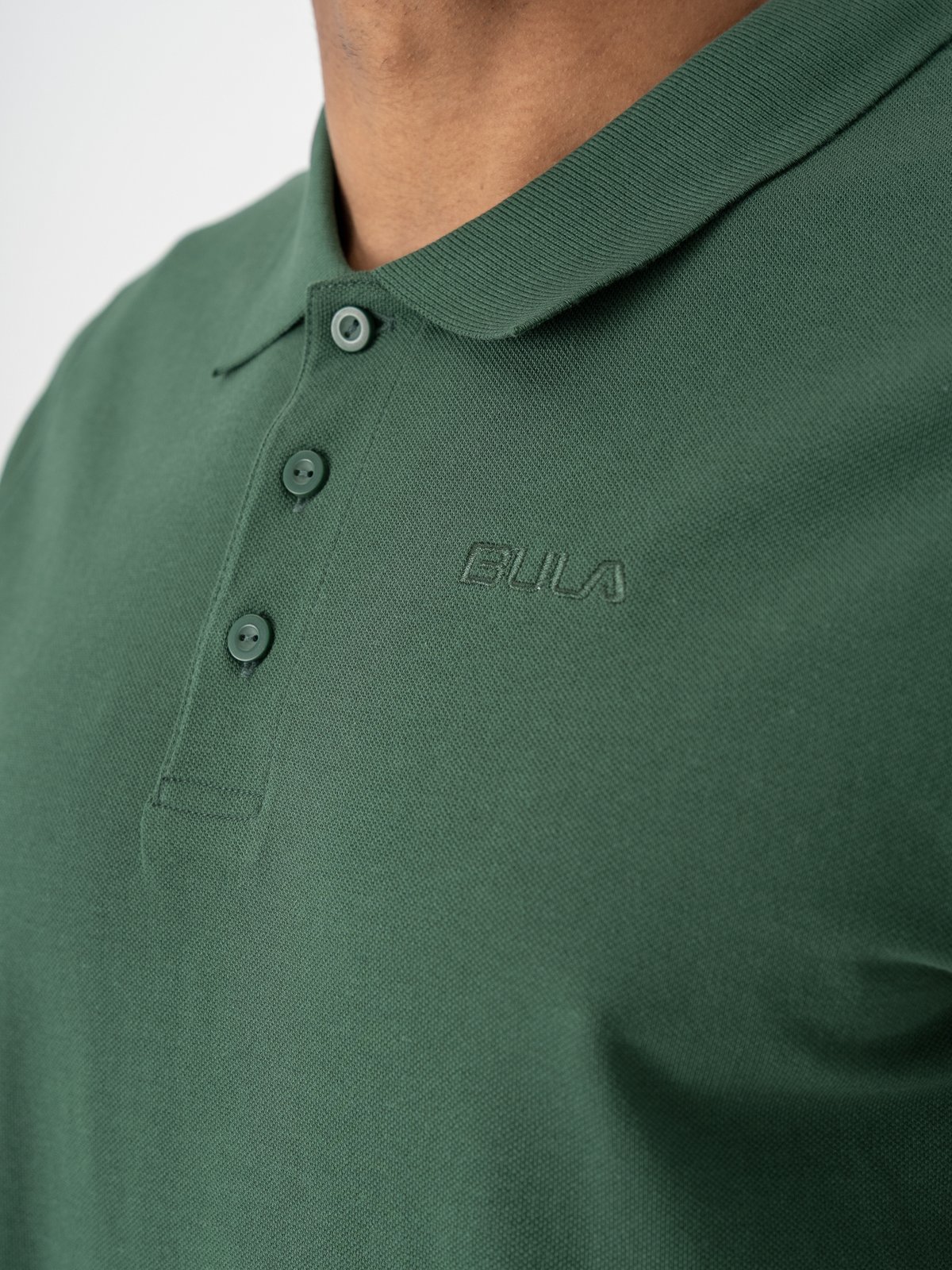 Bula Breeze Polo Shirt Pine