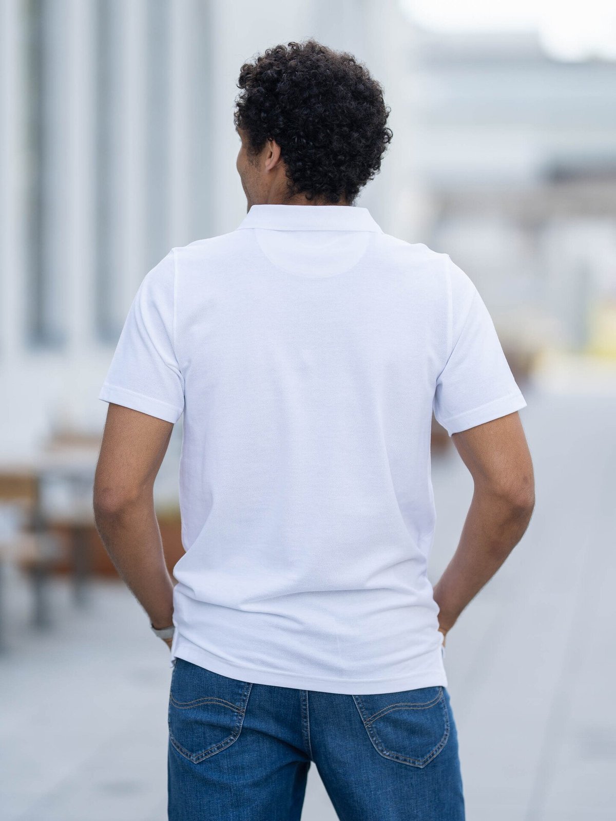 Bula Breeze Polo Shirt White