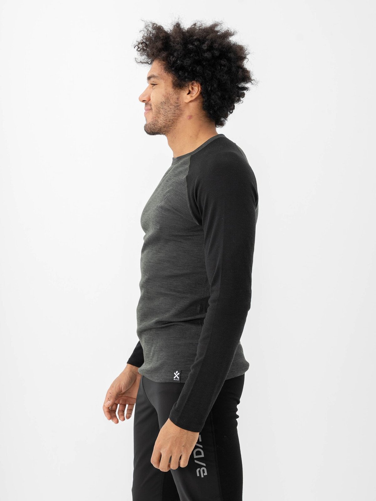 Bula Norm Merino Wool Crew Black