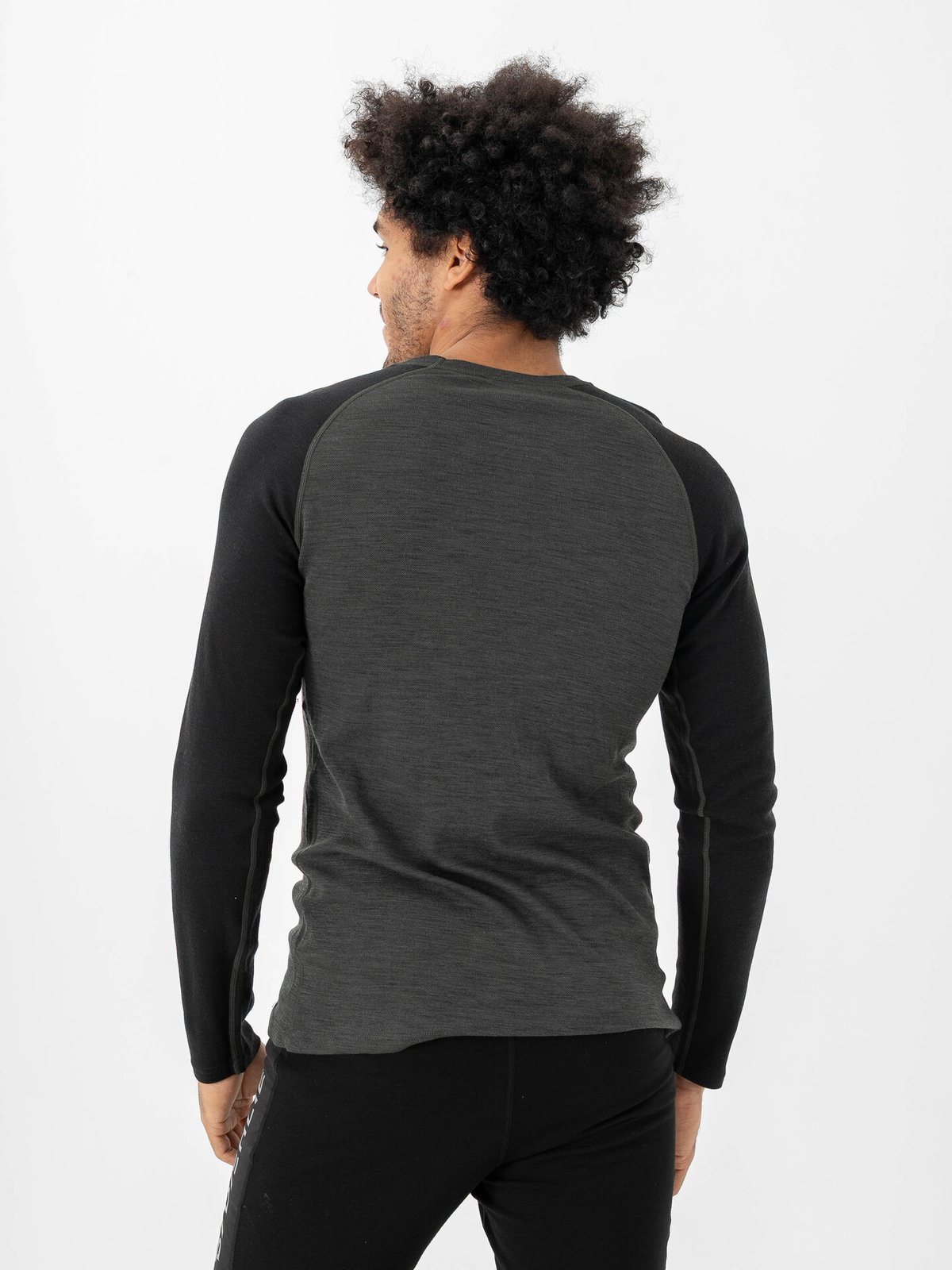 Bula Norm Merino Wool Crew Black