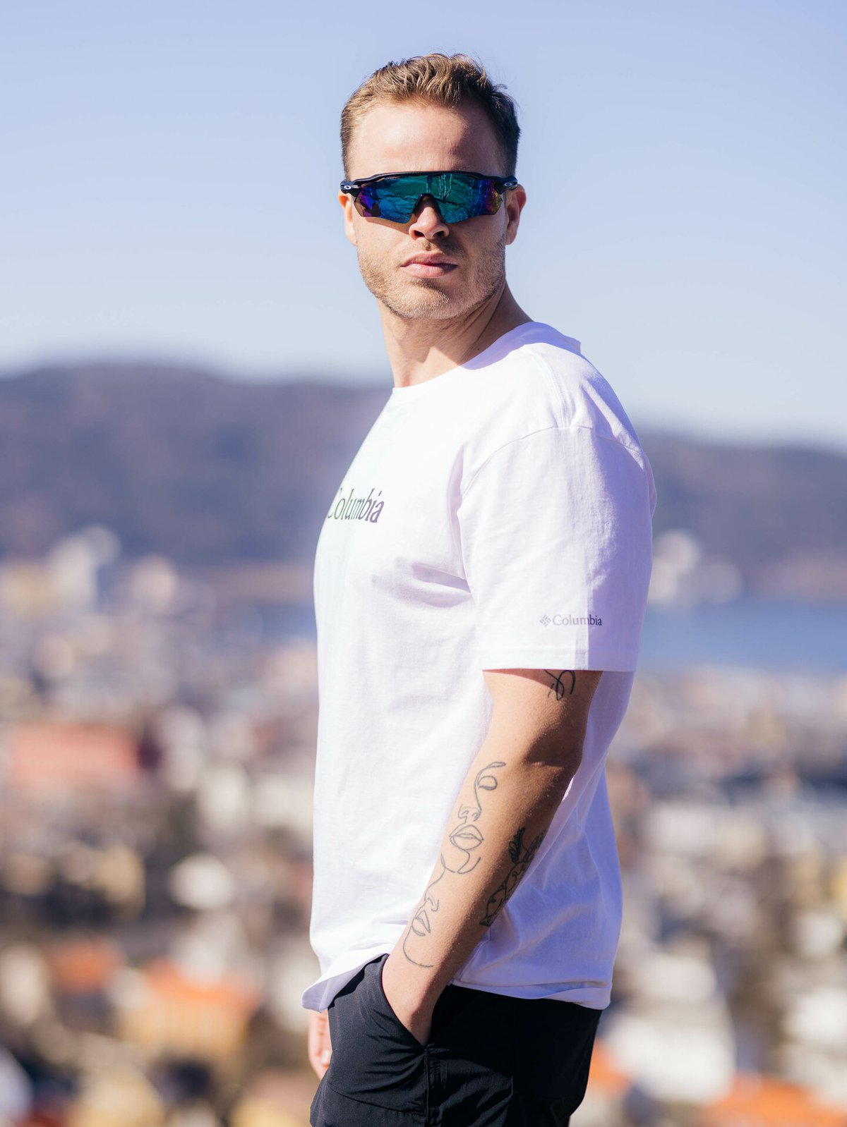 Columbia CSC Basic Logo Short Sleeve White