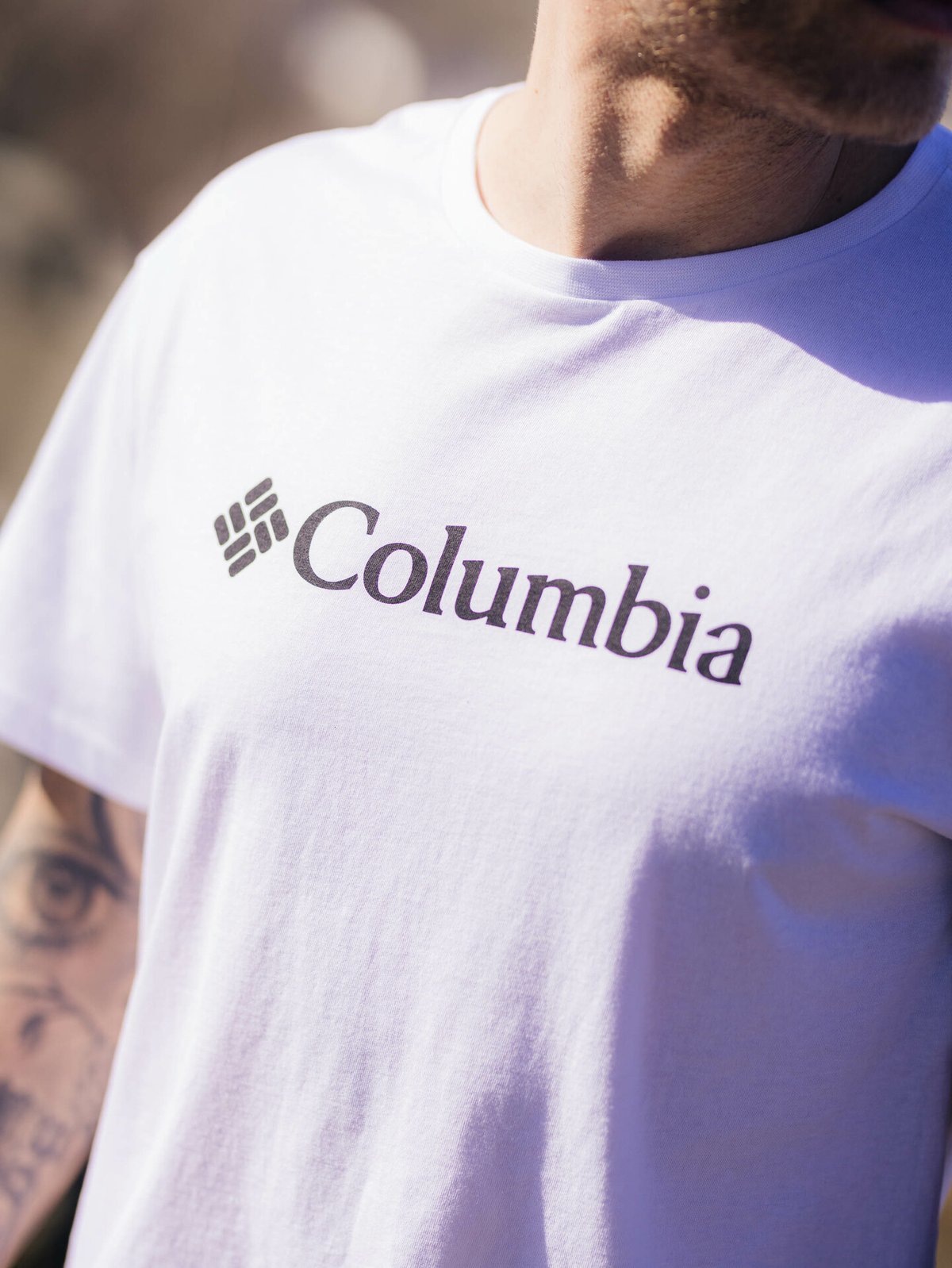 Columbia CSC Basic Logo Short Sleeve White